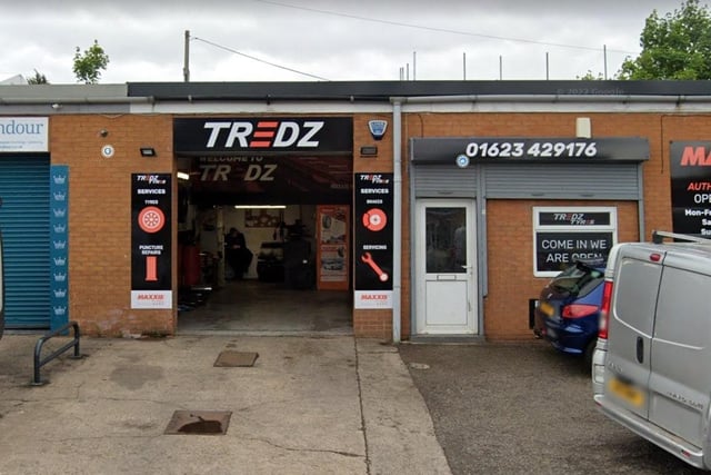 Tredz Tyres Shop And Mobile on Bradder Way, Mansfield, has a 5 out of 5 rating from 34 Google reviews