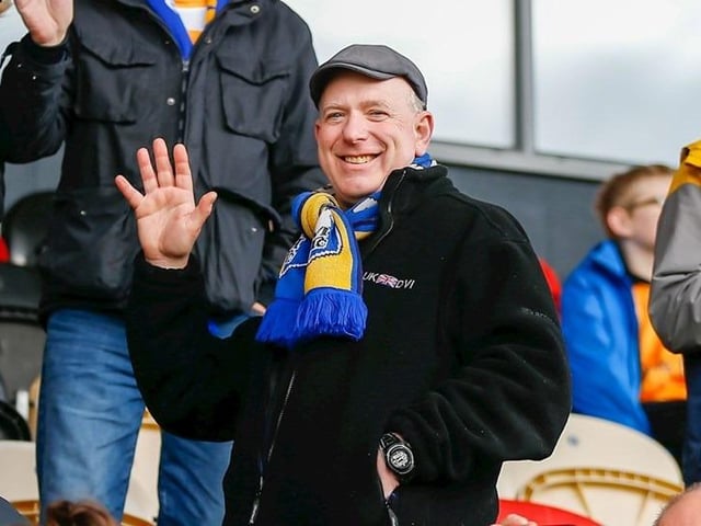 Stags fans made the long trip to Newport where they saw their side pegged back to a late draw.