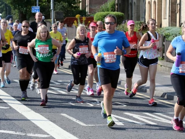Mansfield 10k, 2015.