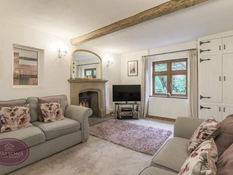 One last look at the lounge at the £700,000-plus property. Its is both bright and comfortable.