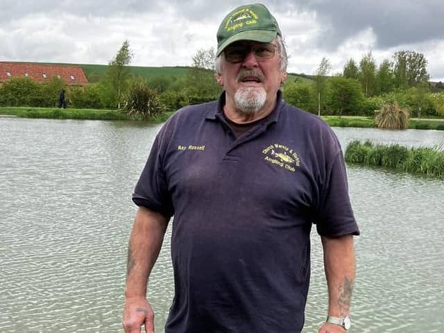 Ray Russell was crowned winner with 71lb 14oz.