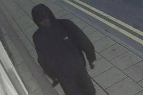 Officers are appealing for information following an act of vandalism at a café in Kirkby-in-Ashfield.