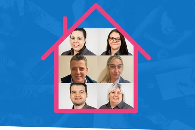 New recruits to Respectful Care's client relationship management team