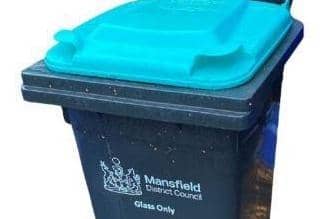 Council chiefs in Mansfield have smashed targets for glass recycling in the district three years ahead of schedule