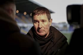 Mansfield Town manager Nigel Clough.