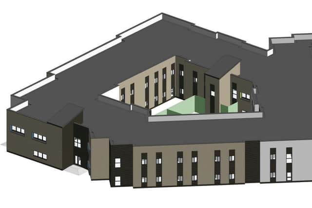 An artist's impression of the planned development.