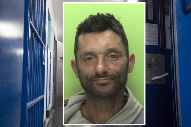Callum Jackson was jailed for 12 weeks at Notitngham Magistrates Court. Photo: Nottinghamshire Police