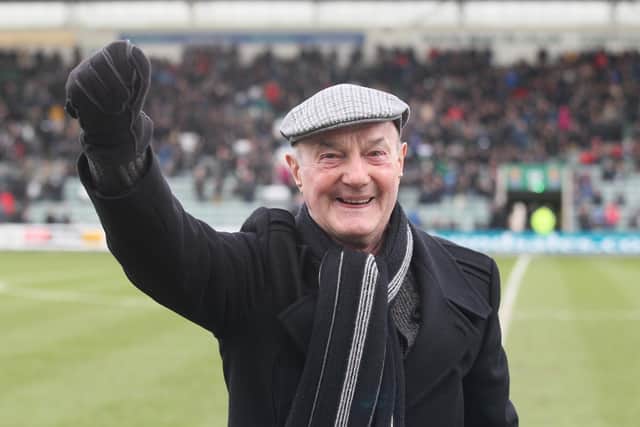 Ex Stags manager Dave Smith, who guided Mansfield to the Fourth Division title, has passed away this week. Pic: Richard Parkes.