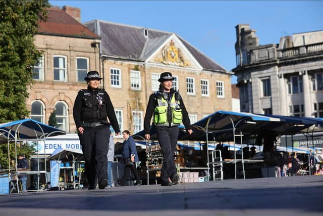 Multiple arrests were made during a day of action in Mansfield