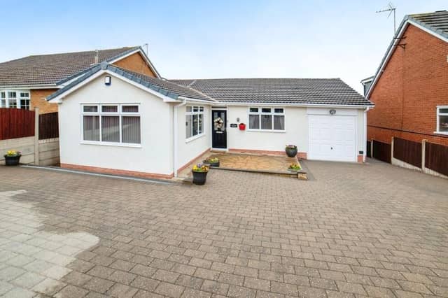 This beautiful, two-bedroom bungalow on Coultons Avenue, Sutton, which has to be viewed to be believed, is on the market for £300,000 with estate agents Bairstow Eves.