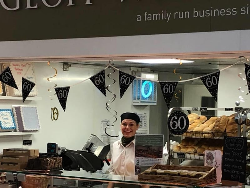 Established in 1958, the family-run bakery of Geoff Webster serves the public of Mansfield & Sutton District, located at 21 Church Street, Mansfield.