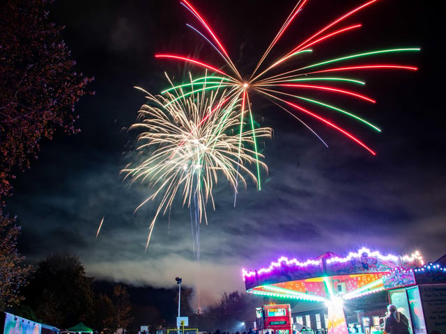 Bilsthorpe Flying High Academy held a spectacular fireworks display