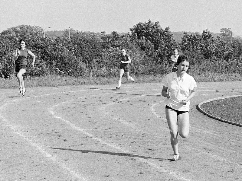 The Sutton Harriers Championships in 1971.