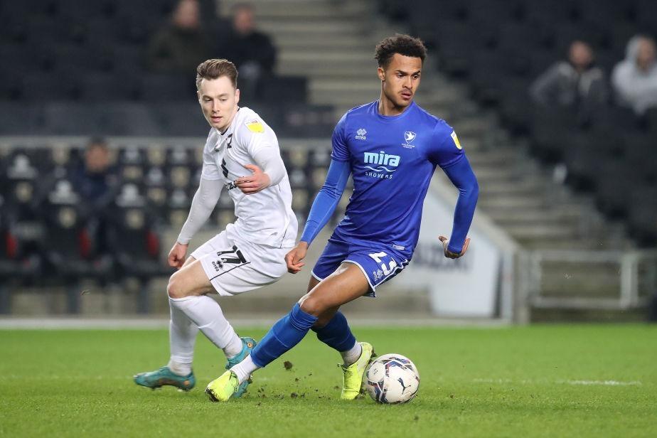 MK Dons loan man Dan Kemp has a season rating of 7.59 after a great start to the season with Swindon Town.