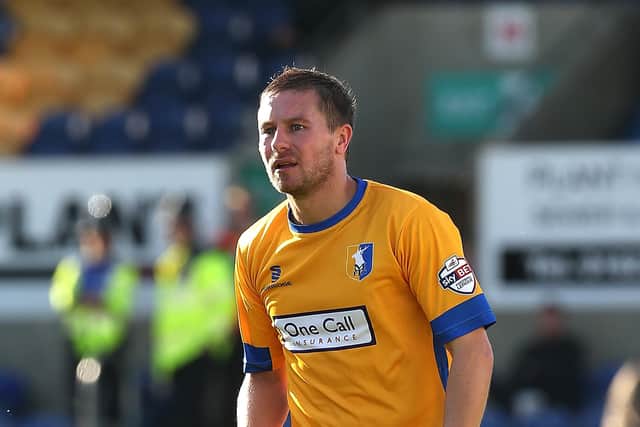 Jamie McGuire is urging Mansfield Town's fans to stick with the side. (Photo by Pete Norton/Getty Images)