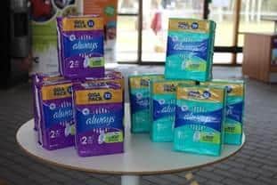 Portland College ensures their learners have access to period products whenever they need them.