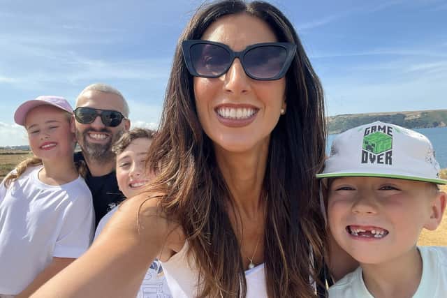 Caroline, George and family