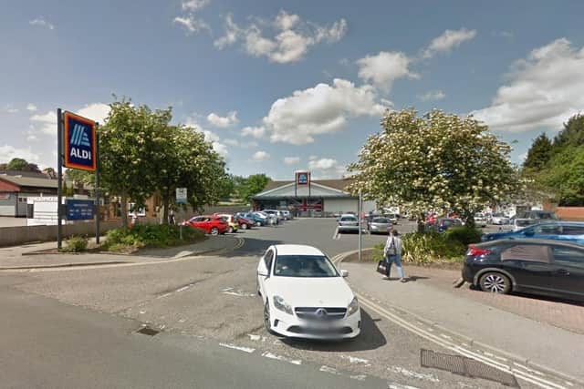 Anti-social behaviour was reported outside Aldi, Carter Lane, Shirebrook.