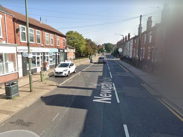 The area of Newgate & Carr Bank recorded three vehicle crimes in March 2023.