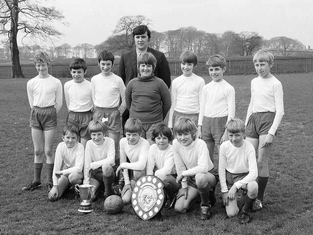 The 1971 Berry Hill Junior School football team