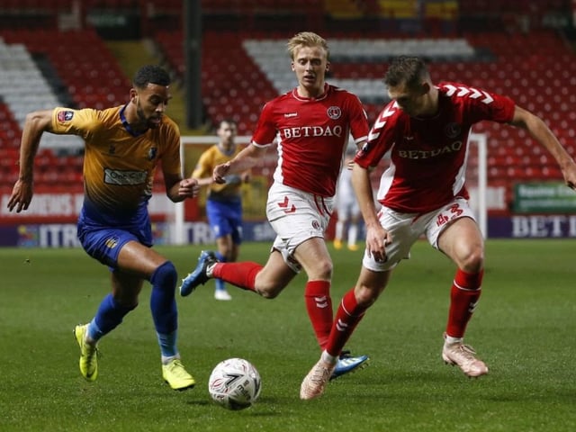 CJ Hamilton takes on a defender
