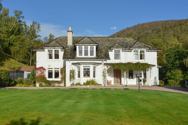 Accommodation includes the six-bedroom Lynwilg house