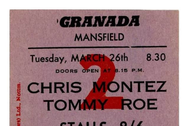 An original souvenir programme from the 1963 UK tour by Chris Montez and Tommy Roe on which The Beatles were a support act.
