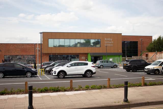 The new Kirkby Leisure Centre