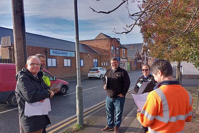 Street audits have been completed to pinpoint target areas.