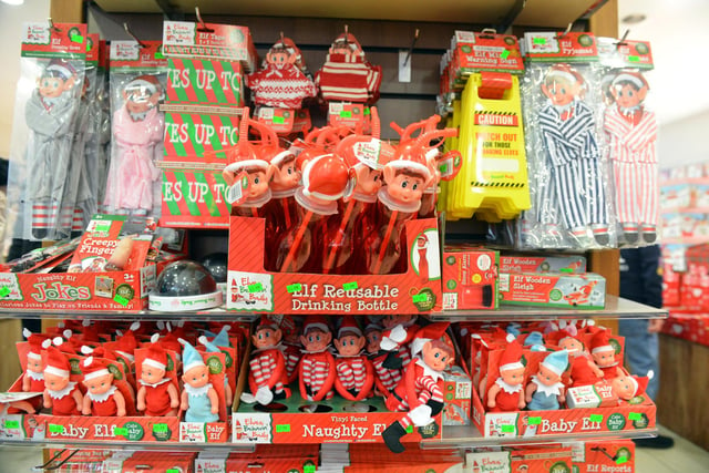 You won't be short of elf gifts and decorations.