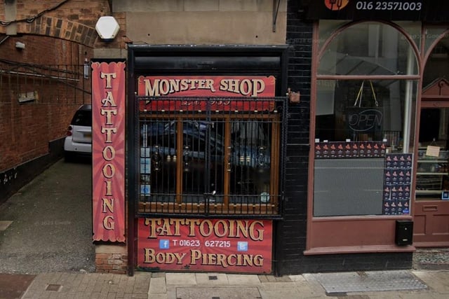The Monster Shop on Leeming Street in Mansfield has a rating of 4.8 out of 5 from 392 Google reviews.