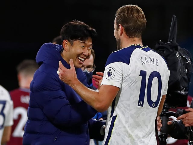 Clarets' shots: 13. Clarets' xG: 1.05. Spurs' shots: 9. Spurs' xG: 0.78.