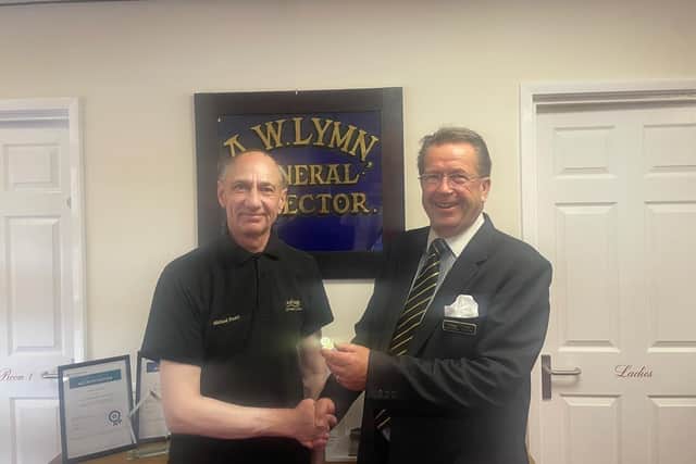 Mick Pooley and Nigel Lymn Rose `