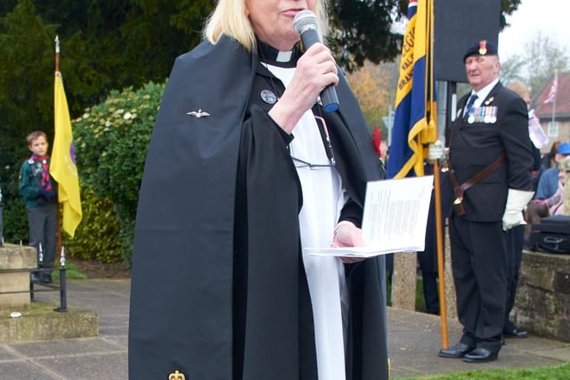 Reverend Angela Fletcher.