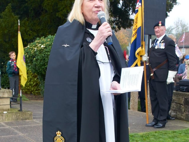 Reverend Angela Fletcher.