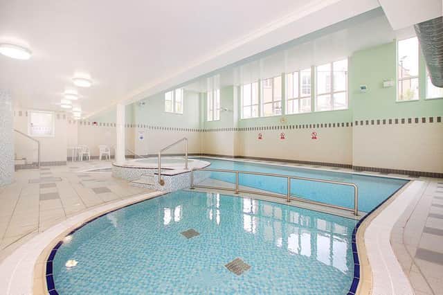 The pool at the Kingswood Building.