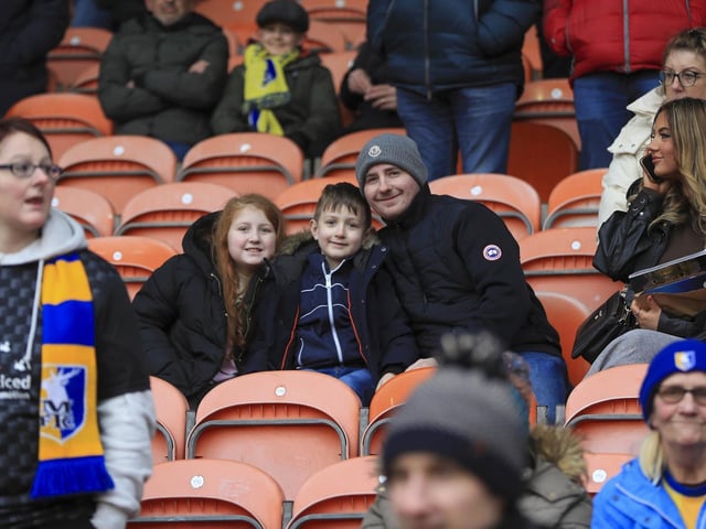 Mansfield Town ended a run of seven straight defeats with a draw at Blackpool.