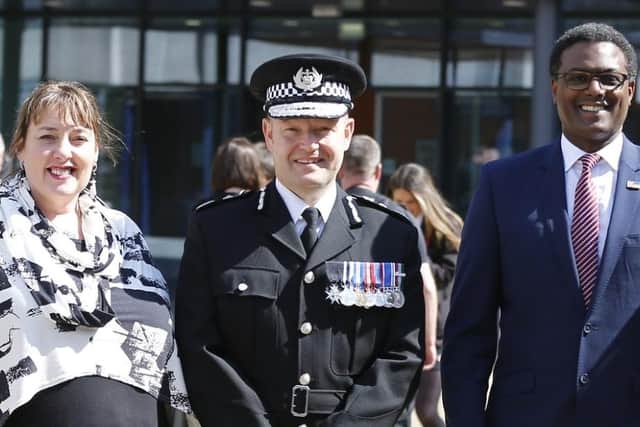 PCC Caroline Henry, CC Graig Guildford and Broxtowe MP Darren Henry played pivotal roles in establishing the new recruitment pathway