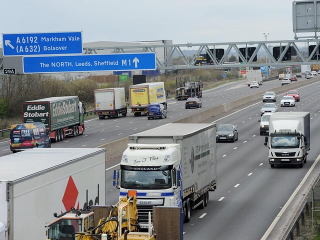 Drivers face delays of 40-minutes
