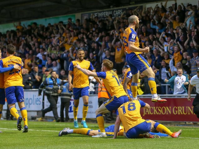 Sheer joy as Stags book a Wembley final with this win at Northampton Town.