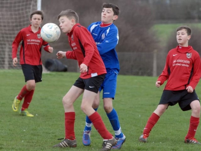 Teversal v Shirebrook U13s in 2012
