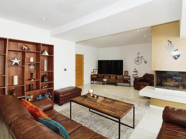 This room is currently described as the play room but it is such a versatile space that it could be put to multiple uses.