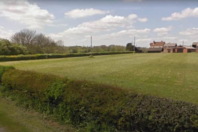 Plans to build 141 new homes on land off Brand Lane have been rejected. Photo: Google