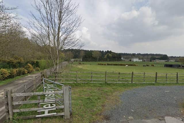 Woodside Farm Stables, at the end of Helmsley Road