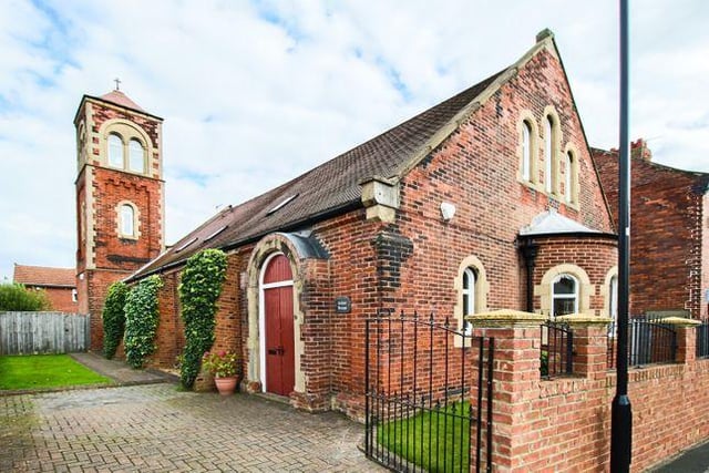 This striking property has many original features intact on the inside and out and could still be mistaken for a church following its sympathetic and tasteful conversion.
