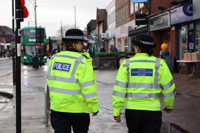 Police have been conducting targeted operations in Mansfield as part of Safer Business Action Week. Photo: Nottinghamshire Police