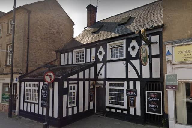 The Olde Ramme Inn, Church Street, Mansfield town centre.