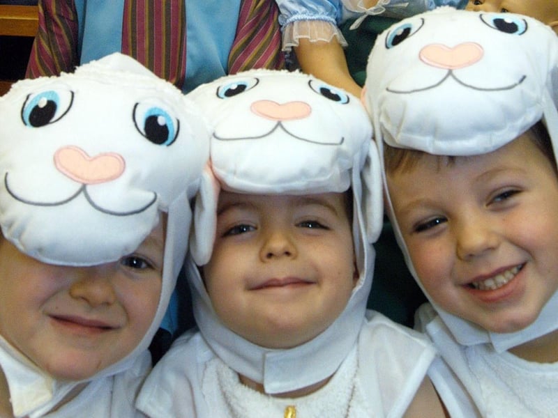 Priestic Primary Foundation stage pupils who took part in their Nativity celebrations.