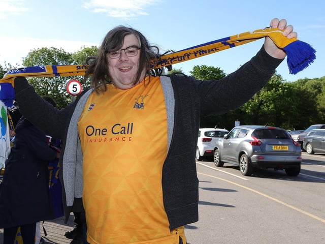 Fans at the ground.