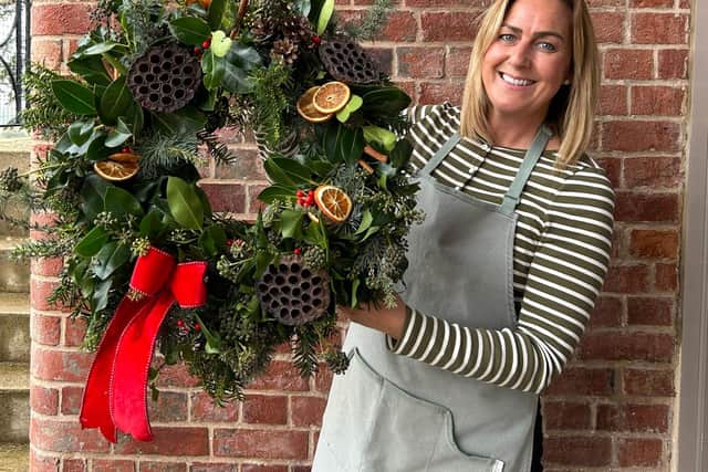 Wreath making workshops in Belvoir Retail Village